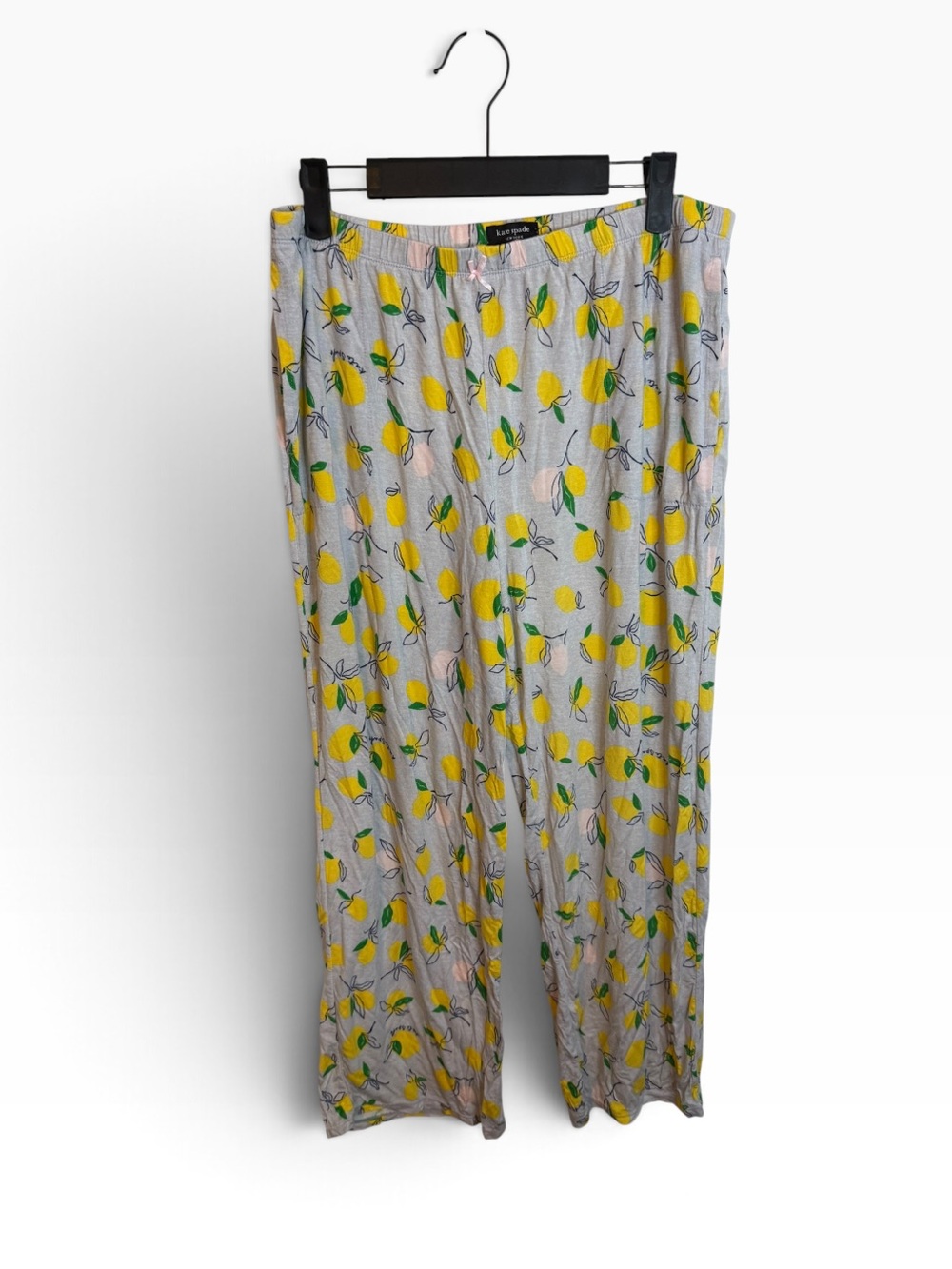 Kate Spade Lemon Print Pajama Pants